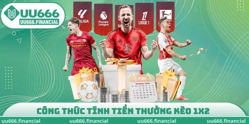 Công thức tính tiền thưởng kèo 1X2