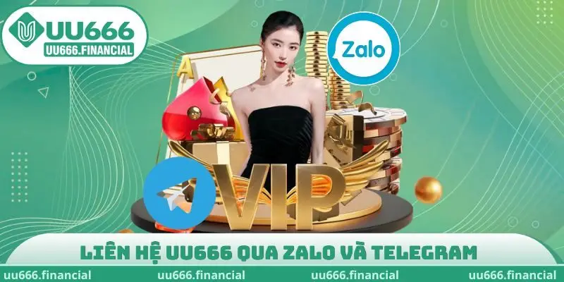 Liên Hệ UU666 qua Zalo và Telegram